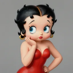 portrait ofBetty Boop, expressive pose, highly detailed, digital painting, smooth, sharp focus, by Jean Auguste Dominique Ingres