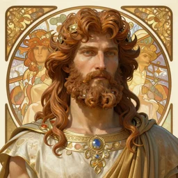 highly detailed portrait of god zeus, alphonse mucha, stephen bliss, unreal engine, fantasy art by greg rutkowski, rhads, ferdinand knab, makoto shinkai and lois van baarle, ilya kuvshinov, rossdraws, tom bagshaw, global illumination, radiant light, detailed and intricate environment