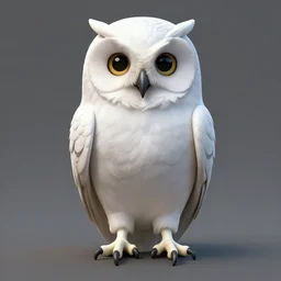 a white bone owl, symmetrical, highly detailed, digital art, sharp focus, skeleton, trending on art station