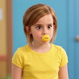 Screenshot of Emma Watson in Angry Birds