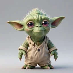 yoda with pink eyes
