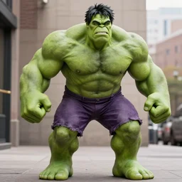 a bad quality picture of a dude poorly cosplaying the incredible hulk,