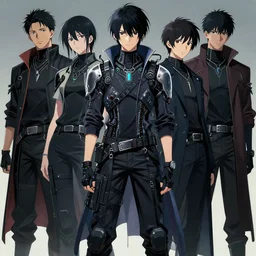 formal wear streetwear cyberpunk outfit, pinterest, wlop, greg rutkowski ross tran, takato yomamoto, wlop, ilya kuvshinov, intricate complexity, detailed portrait, 4 k, cinematic lighting, artstation, sharp focus, smooth, makoto shinkai