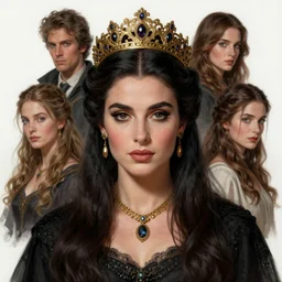 maria callas, highly detailed, symmetrical, d & d, fantasy, highly detailed, digital painting, trending on artstation, concept art, sharp focus, illustration, art by artgerm and greg rutkowski and fuji choko and viktoria gavrilenko and hoang lap