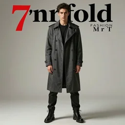 mr t inspired fashion. centerfold fashion magazine. 7 0's. whole body picture
