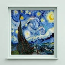 window to space, Vincent van Gogh