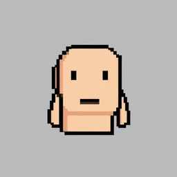 minimalist pixelart of rick aston from rick roll video, # pixelart