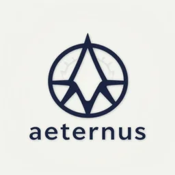 logo for a project called aeternus