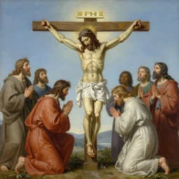 the transfiguration of jesus christ, an ultrafine detailed painting by james jean, behance contest winner, vanitas, tarot card, dystopian art, angular, altermodern