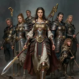 goddess of war, beautiful fantasy character portrait, ultra realistic, wide angle, intricate details, highly detailed by peter mohrbacher, boris vallejo, hajime sorayama, wayne barlowe, aaron horkey, gaston bussiere, craig mullins