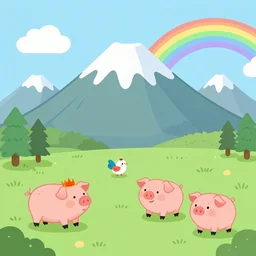 🏔🌄🌋🥶🧙♂🧚♀🐷🐮🐔🐦🦅🌲🌈🌈🌈