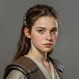 portrait of a woman by greg rutkowski, leia organa, she is about 2 0 years old, star wars expanded universe, highly detailed portrait, digital painting, artstation, concept art, smooth, sharp foccus ilustration, artstation hq