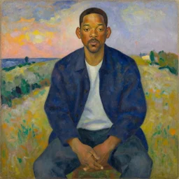 Will Smith painting by Paul Gauguin