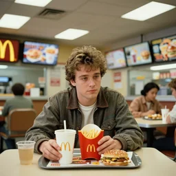 the inside of a mcdonald's in the year 2 9 9 9, 8 k, movie still, hd