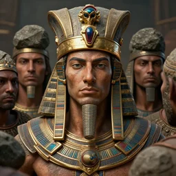 aztec king being stoned by his people, game character concept art, close up high detailed, full perfect, detailed faces, symmetrical portrait, high detail, by craig mullins, peter mohrbacher, unreal engine, octane rendered, 8 k, dark beauty, trending on artstation