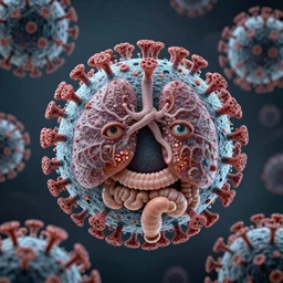 photorealism of Adenovirus infections are widespread and highly infectious, most commonly affecting the mucous membranes of the respiratory tract, eyes, gastrointestinal tract, and genitourinary system. by Graciela Iturbide depressing, frustrated detailed, high definition chaotic, micro details wide angle lens dark lighting