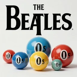 8 0's madballs toys on the beatles album cover, 8 k resolution, hyperdetailed, surrealism