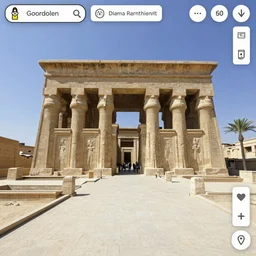 ancient egypt, google maps street view
