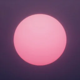 a pink sun, cinematic look, god lighting, 4 k