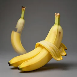 surreal banana sculpture of emma watson, banana art, studio lighting