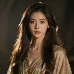 a mystical woman priestess, the divine feminine