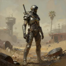 post apocalyptic wasteland, mad max, smooth, dreary, oil painting, beautifully detailed, trending on artstation, by alena aenami