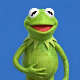 portrait of Kermit the frog in Evil Dead (2013), highly detailed, centered, solid color background, digital painting, artstation, concept art, smooth, sharp focus, illustration, artgerm, donato giancola, Joseph Christian Leyendecker, Les Edwards, Ed Repka, WLOP, Artgerm