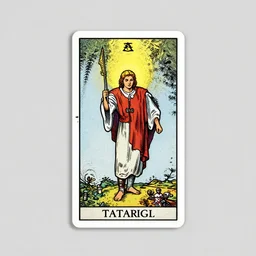 datamosh fractalized tarot card sleeve