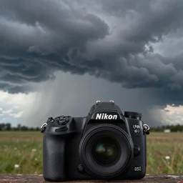 image taken on a Nikon camera from the eye of the storm,