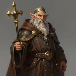 a highly detailed portrait of a dwarf warpriest, rpg portrait, dnd portrait, pathfinder, dndart, deviantart, trending on artstation