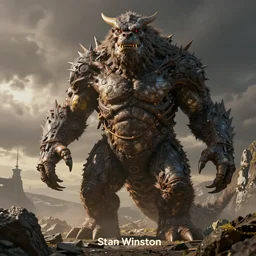 a monster designed by stan winston studios