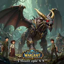 mount epic x - 9 9 5 mechanocat screenshot world of warcraft mounts worldboss borberland comics by jesper ejsing art and by feng zhu, by rhads, makoto shinkai and lois van baarle, ilya kuvshinov, rossdraws global light 3 d rtx hdr