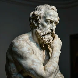 sigmund freud sculpture by auguste rodin