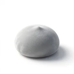 sleek mochi, stylized 3d render, isolated on a pure white background, centered, entire object in frame, sharp focus, soft studio lighting