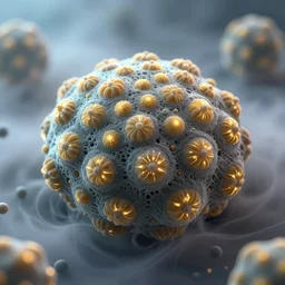 cellular automaton that turns into slime mold according to golden ratio pattern. highly 3 d rendering in octane and vray beautiful mystical light, mist, sigma 2 4 mm