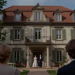 still image from the sound of music by wes anderson, ultra detailed, finely detailed
