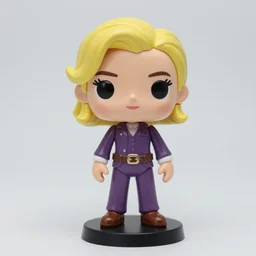 individual grace kelly ( ( ( cosplay tex avery ) ) ), grace kelly, grace kelly, stop motion vinyl action figure, plastic, toy, very reflective, aaron horkey style