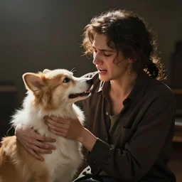human and pet in pain but are unable to communicate to each other