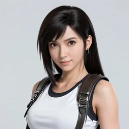 Mid-Close Portrait of Tifa Lockhart