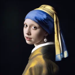 girl with a pearl earring is a boy, real life portrait by vermeer, historical reenactment, history drama, beautiful, art brought to life, dslr photo, iso 1 0 0, f / 2 2, studio lighting, 8 k, rule 6 3