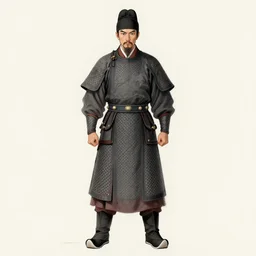 a perfect, realistic professional digital sketch of Ming dynasty Chinese general in style of Marvel, full length, by pen and watercolor, by a professional French artist on ArtStation, on high-quality paper