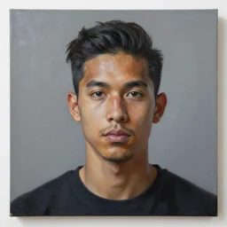 matte portrait painting by jimmy law