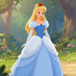 Jennifer Lawrence as a Disney Princess, Disney movie, professional illustration, trending on art station, HD,