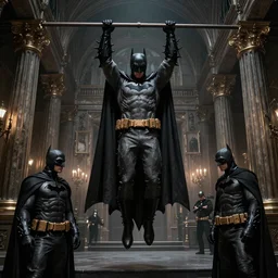 batman being hung by the court of owls 4 k very high quality surrealism
