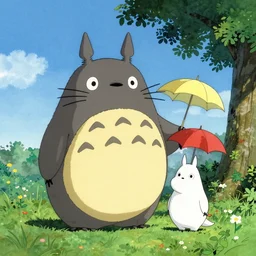 by remedios varos, my neighbor totoro and moomin