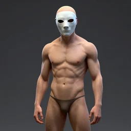 ski mask the slump god as a fall guys character, au naturel, hyper detailed, digital art, trending in artstation, cinematic lighting, studio quality, smooth render, unreal engine 5 rendered, octane rendered, art style by klimt and nixeu and ian sprigger and wlop and krenz cushart