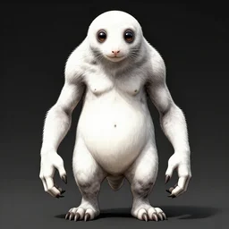 mole human figure monster, symmetrical, highly detailed, digital art, sharp focus, trending on art station, kentaro miura manga art style