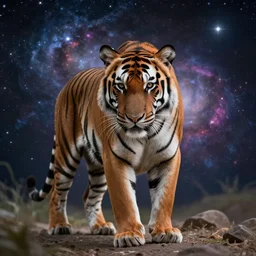 tiger in the universe