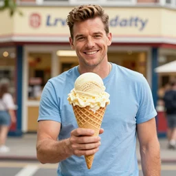photo a rick astley ice cream - n 4