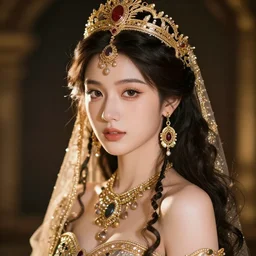 portrait of wonderful princess of beauty with fair skin, ornate 8 k gorgeous intricate detailed, accent lighting, dramatic light
